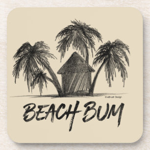 Beach Bum Drankjes Onderzetter