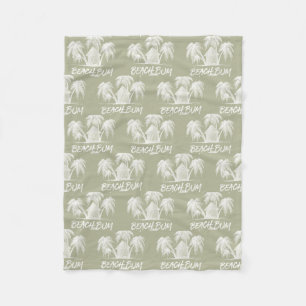 Beach Bum Fleece Deken