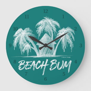 Beach Bum Grote Klok