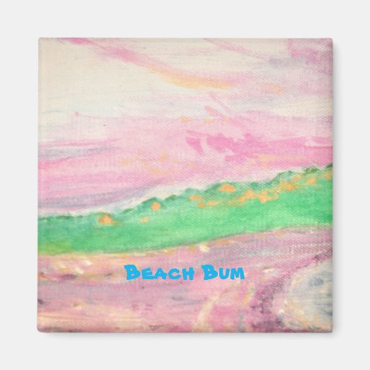 Beach Bum Magneet (Voorkant)