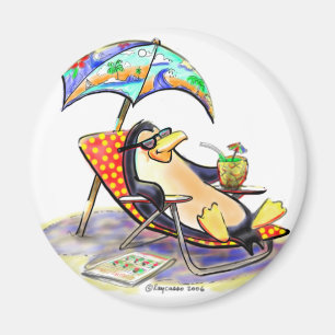 Beach Bum Magneet