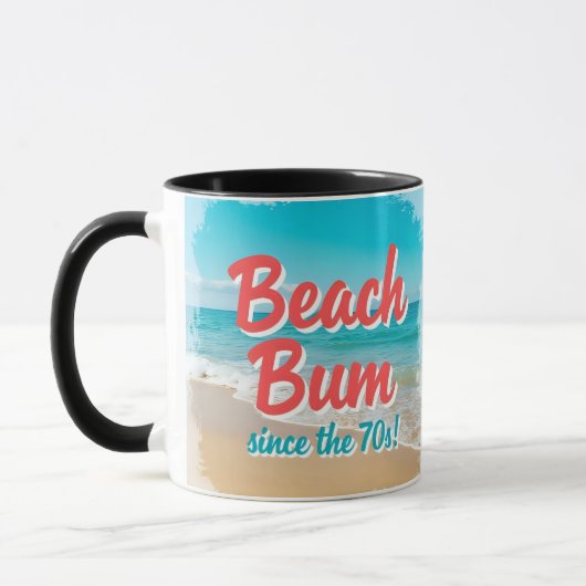 Beach Bum sinds de jaren '70 Mok (Links)