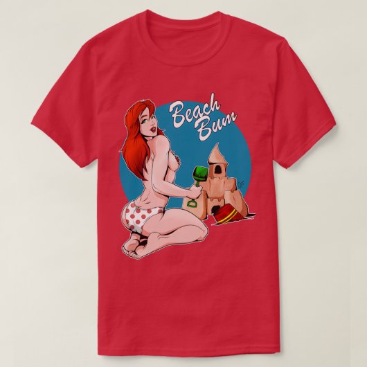 Beach Bum T-shirt (Design voorkant)
