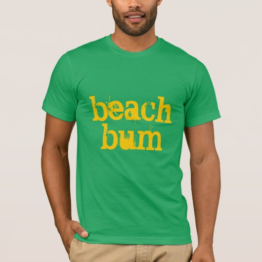 beach bum t-shirt (Voorkant)