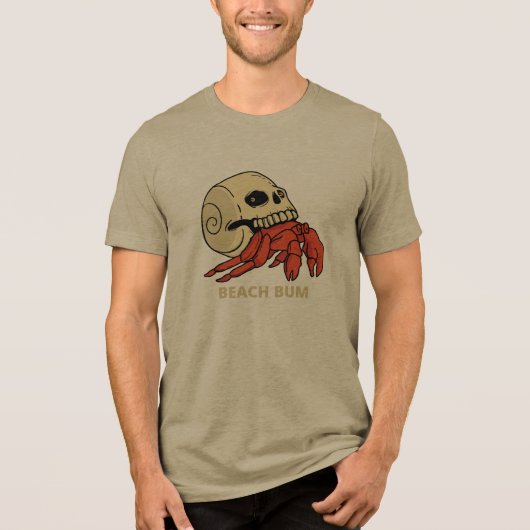 Beach Bum Tri-Blend Shirt (Voorkant)
