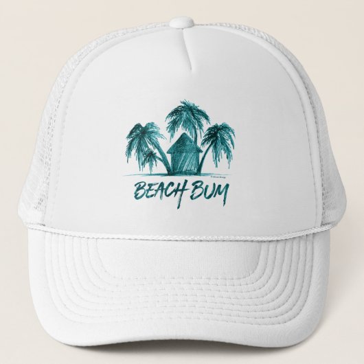 Beach Bum Trucker Pet (Voorkant)