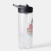 Beach Bum Zomer Fun Tropisch Strandleven Waterfles (Rechts)