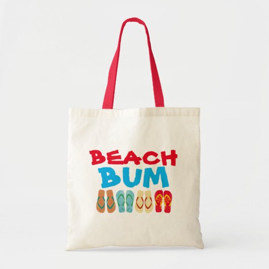 Beach Bum Zomer Teenslippers Tas (Voorkant)