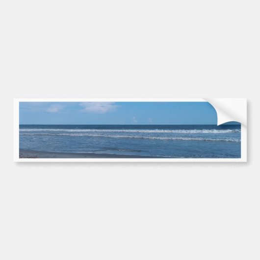 BEACH BUMPERSTICKER (Voorkant)