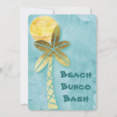Beach Bunco Bash Kaart (Voorkant)