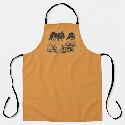 Beach Bunnies Schort (Voorkant)