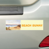 "Beach Bunny"-Bumpersticker Bumpersticker (Op auto)
