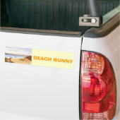 "Beach Bunny"-Bumpersticker Bumpersticker (Op Truck)