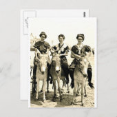 Beach Burros Briefkaart (Voorkant / Achterkant)