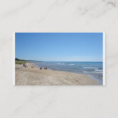 Beach Business Card Visitekaartje (Achterkant)