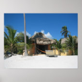 Beach Cabana Poster (Voorkant)