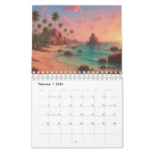 Beach Calendar 2026 Kalender (Feb 2026)
