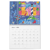 Beach Calendar Kalender (Mar 2026)