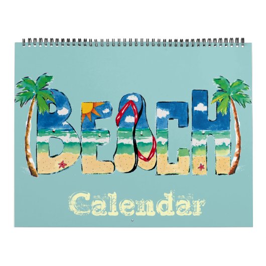 Beach Calendar Kalender (Hoes)