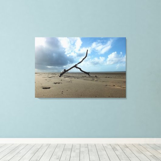 BEACH CANVAS AFDRUK (Insitu (Houten vloer))