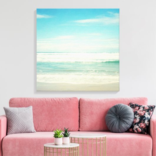 Beach Canvas Afdruk (Insitu (Woonkamer))