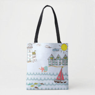 Beach Canvas tas