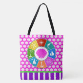 Beach Canvas tas - Zie Terug (Voorkant)