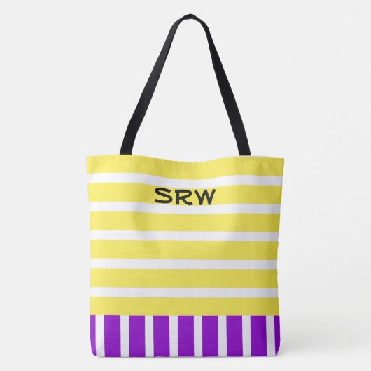 Beach Canvas tas - Zie Terug (Achterkant)