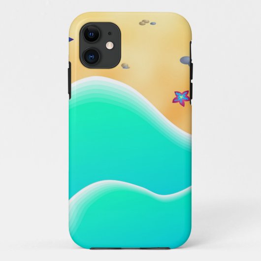 Beach Case-Mate iPhone Case (Achterkant)