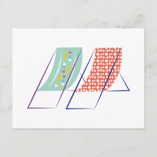 Beach Chairs Briefkaart