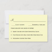 Beach Chairs Destination Wedding RSVP (Achterkant)