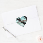 Beach Chairs Rum Point Grand Cayman Hart Sticker (Envelop)