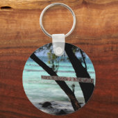 Beach Chairs Rum Point Grand Cayman Sleutelhanger (Voorkant)