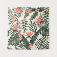 Beach cheerful seamless pattern wallpaper of tropi