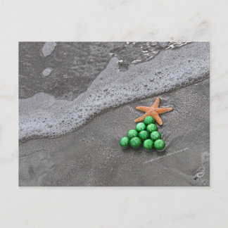 Beach Chic Christmas Briefkaart