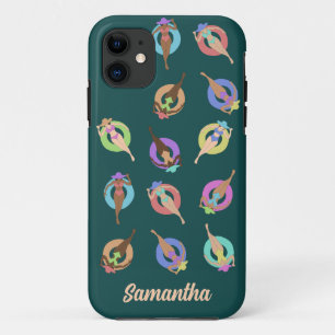 Beach Chillin Girls Personalization Text iPhone 11 Hoesje