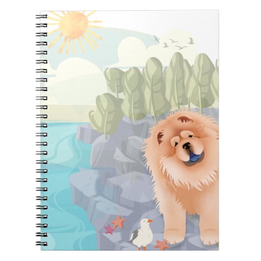 BEACH CHOW NOTITIEBOEK (Voorkant)