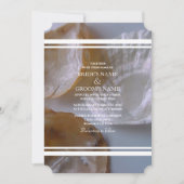 Beach Clams Wedding Invitations Kaart (Voorkant)