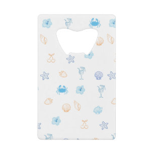 Beach Club Verjaardag Kredietkaart Flessenopener