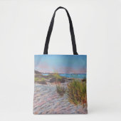 Beach Coastal | Kunstschilder Draagtas (Voorkant)