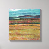 Beach Coastal Sand Dune Shoreline Art Canvas Afdruk (Voorkant)