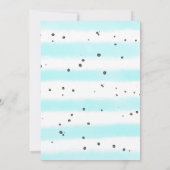 Beach Cocktail Birthday Party Kaart (Achterkant)