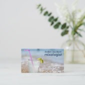 Beach Cocktail Visitekaartjes (Staand voorkant)