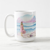 Beach Coffee Mugs - Valentijnsdag Cadeaus voor haa Koffiemok (Links)