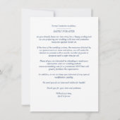 Beach Collage 4 Photos Modern Couple Wedding Save The Date (Achterkant)