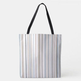 Beach Color stripes Canvas tas
