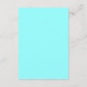 Beach Colorful Starfish Weddenschap Details Informatiekaartje (Achterkant)