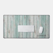 Beach Cottage Bois Personnalisé (Clavier et souris)