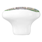 Beach Cottage Keramische deur knop (Zijkant)