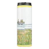 Beach Cottage Thermal Tumbler Thermosbeker (Achterkant)